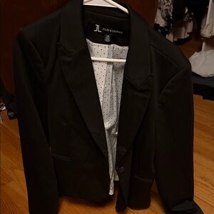 Jules & Leopold Black Women's Blazer with Polka Dot Lining